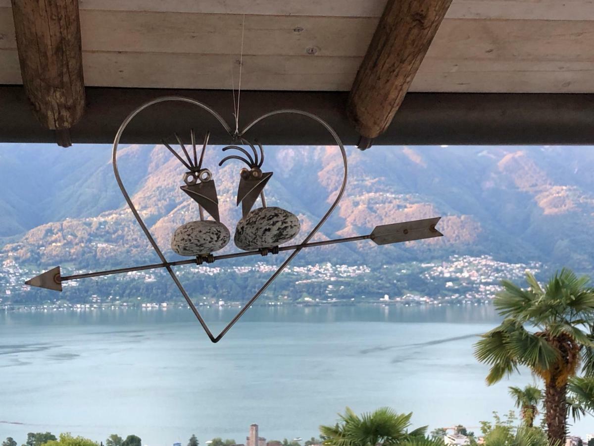 Apartamento Casa Amira - Locarno Brione sopra Minusio Exterior foto